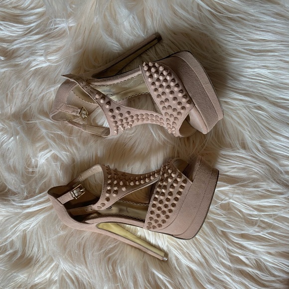 BEBE Dalia Spike Studded Sandal